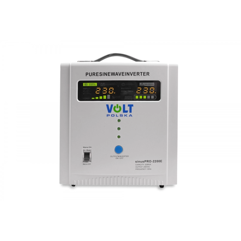 SINUS PRO 2200 E 12/230V (1600/2200W) ZASILACZ AWARYJNY